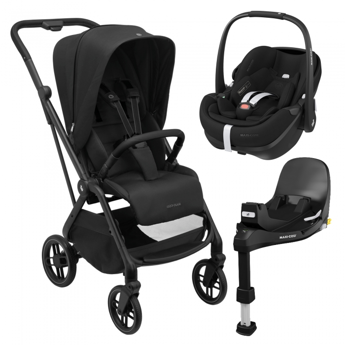 Maxi-Cosi Leona 2 + Pebble 360º Pro2 + Familyfix 360º Pro (Sem Adaptadores )