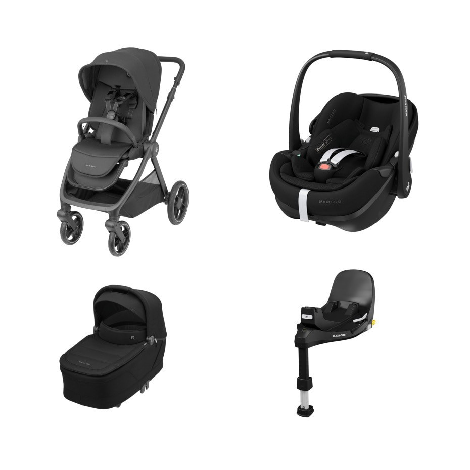 Maxi-Cosi Oxford + Alcofa Sense + Pebble 360º Pro2 + FamilyFix 360 pro