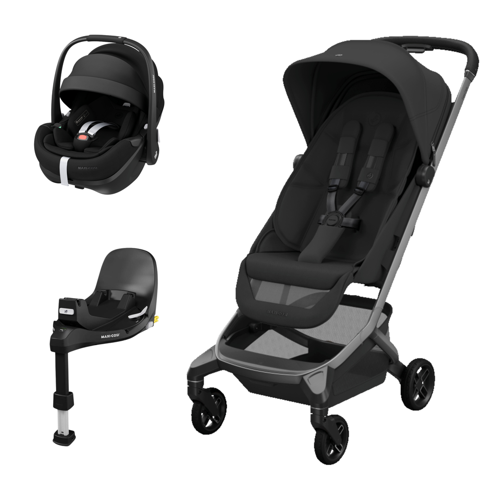 Maxi-Cosi Fame Cabin + Pebble 360 pro 2 + FamilyFix 360 pro