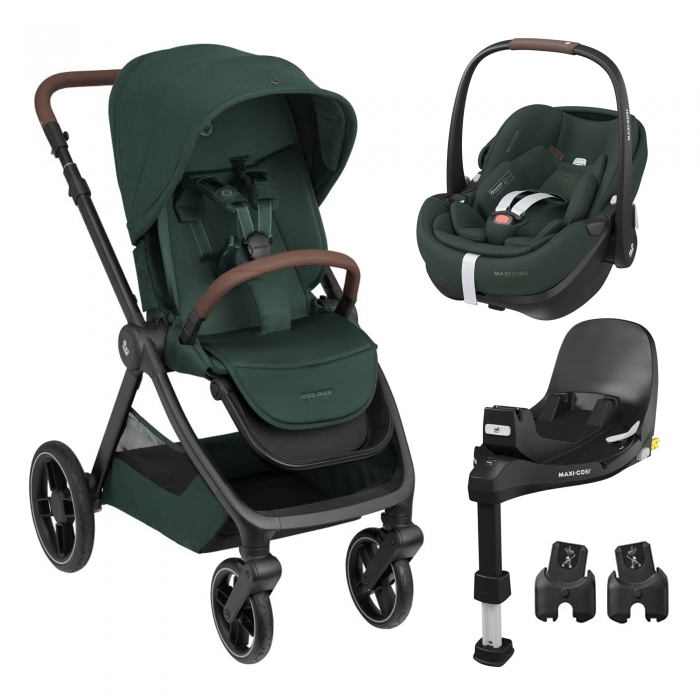 Maxi-Cosi Oxford + Pebble 360º Pro2 + FamilyFix 360 pro + Adaptadores