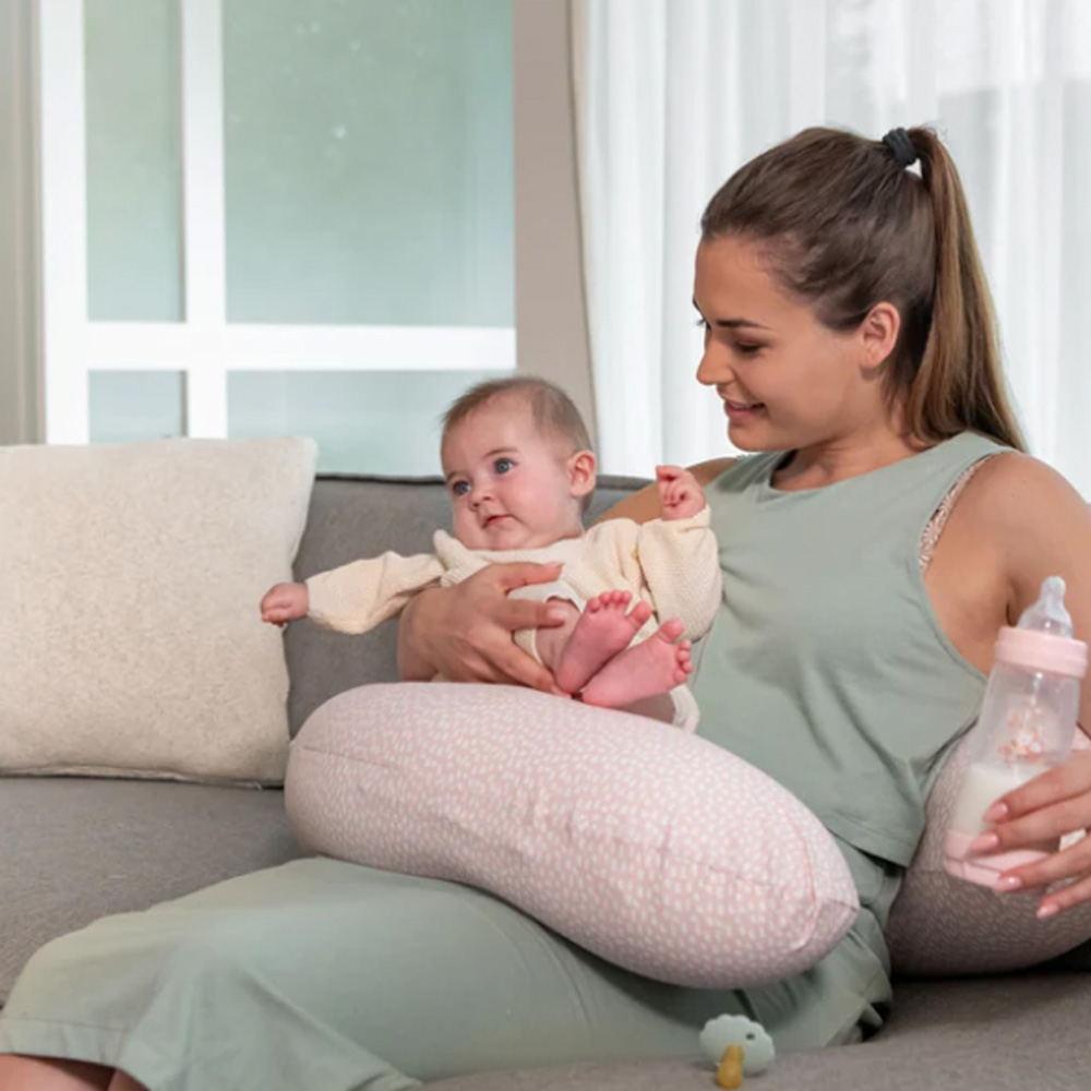 Doomoo Almofada de Amamentação Buddy Cloudy Rosa