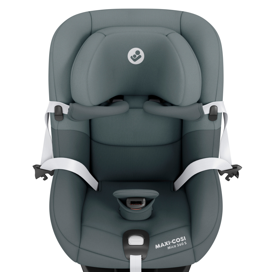 Cadeira automóvel Maxi-Cosi Mico 360 S cinzenta com arnês branco