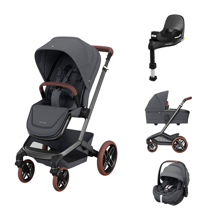 Maxi-Cosi Fame + Alcofa Fame + Pebble 360 pro 2 + FamilyFix 360 pro