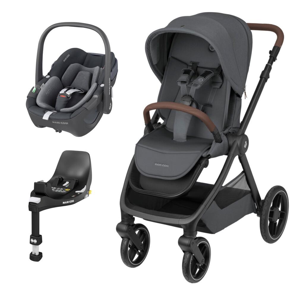 Maxi-Cosi Oxford + Pebble 360º + Familyfix 360º ( Sem Adaptadores )