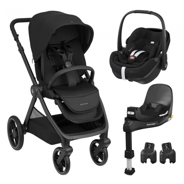 Maxi-Cosi Oxford + Pebble 360º Pro2 + FamilyFix 360 pro + Adaptadores