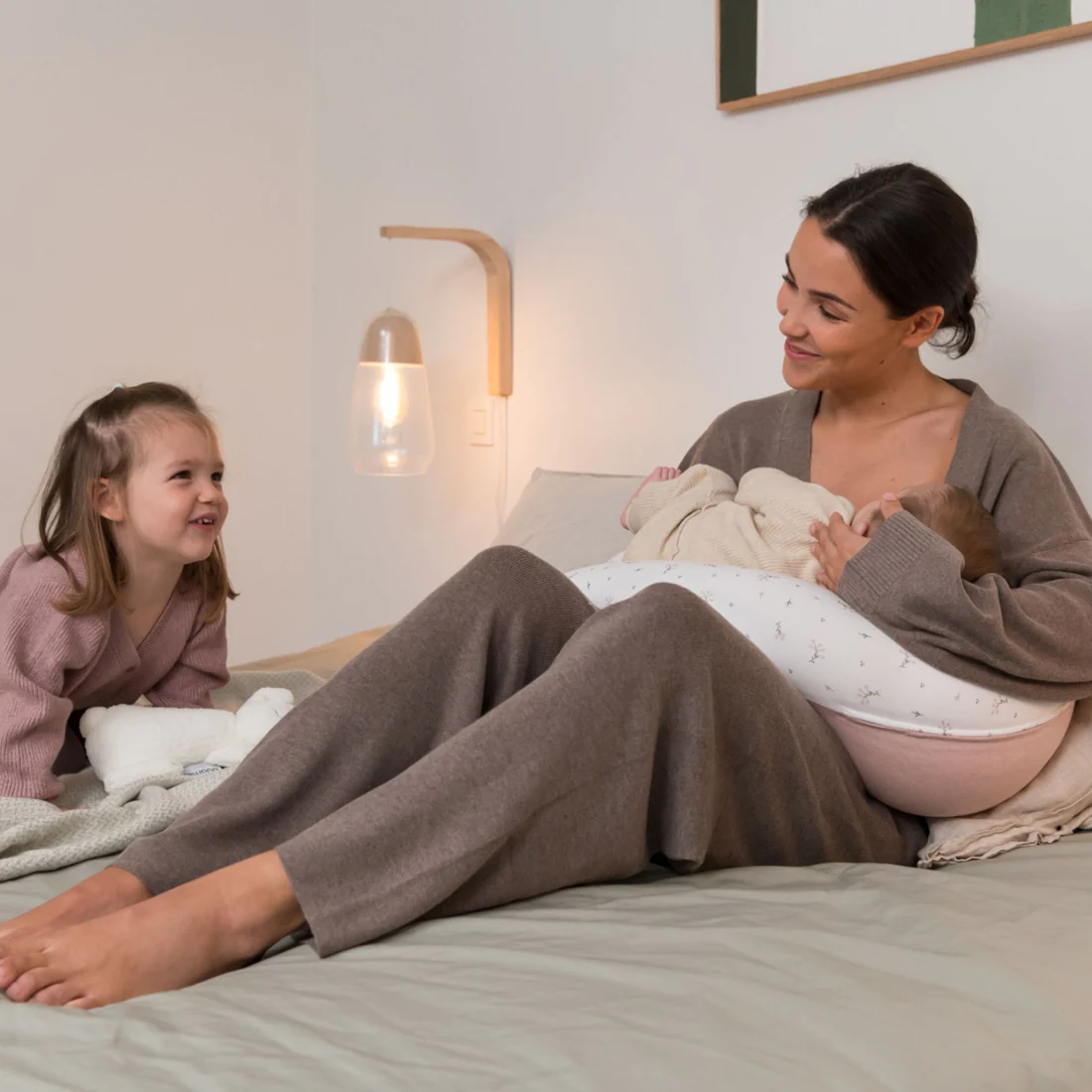 Doomoo Almofada de Amamentação Buddy Flower Rosa