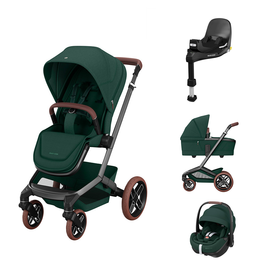 Maxi-Cosi Fame + Alcofa Fame + Pebble 360 pro 2 + FamilyFix 360 pro