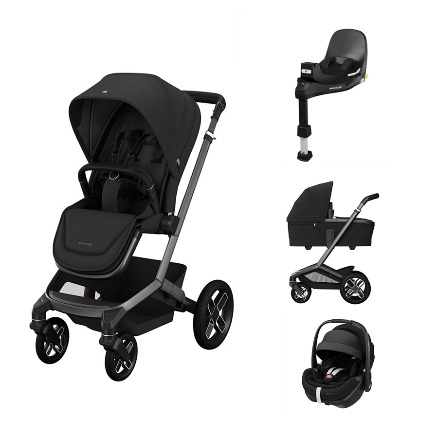 Maxi-Cosi Fame + Alcofa Fame + Pebble 360 pro 2 + FamilyFix 360 pro