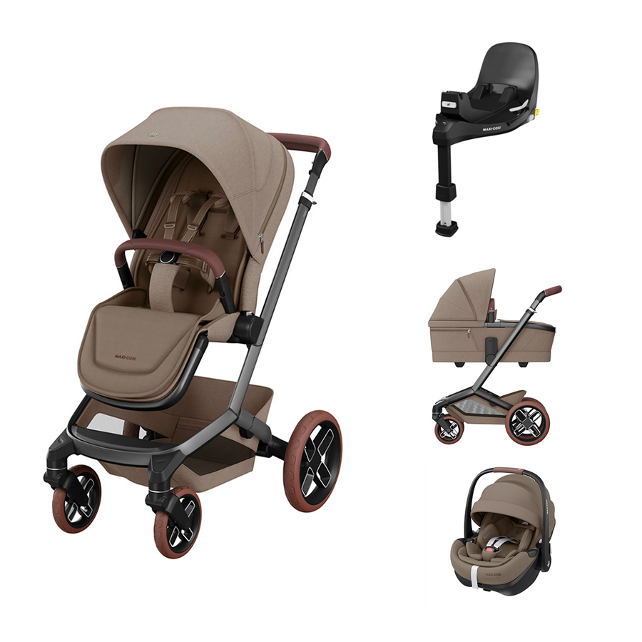 Maxi-Cosi Fame + Alcofa Fame + Pebble 360 pro 2 + FamilyFix 360 pro