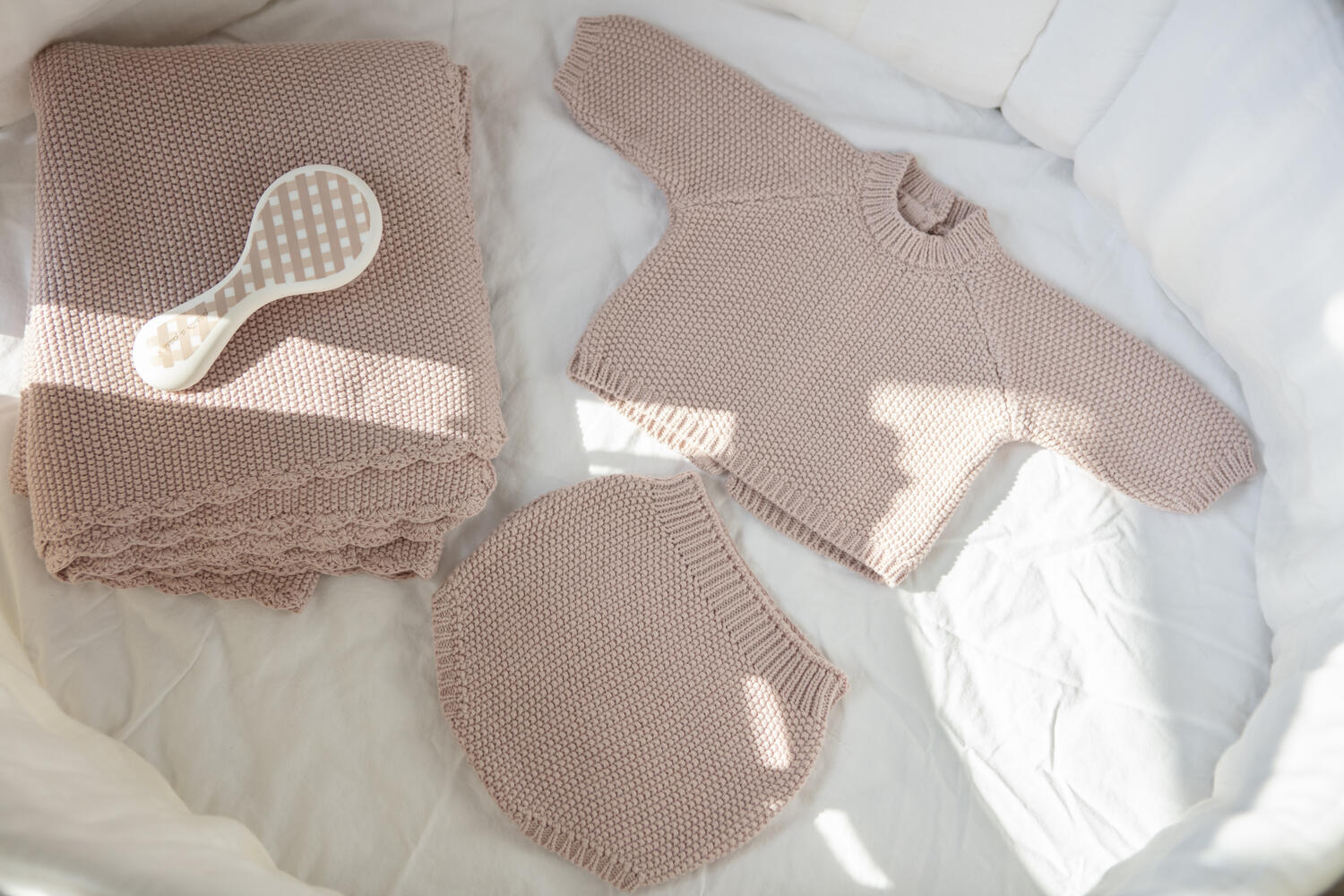 Pasito a Pasito Conjunto Recém-nascido Tricot