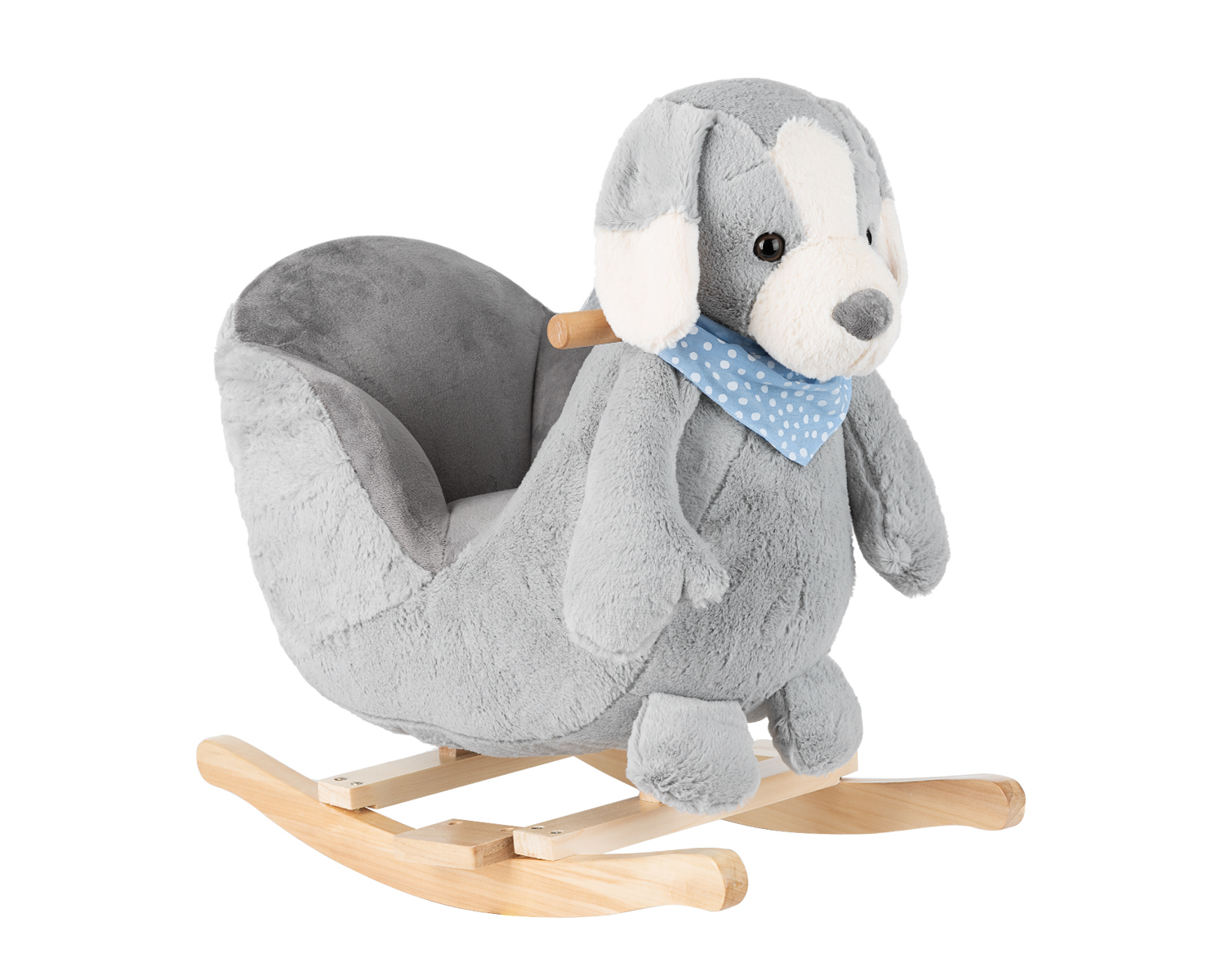 Kikkaboo Baloiço Com Assento Cachorro Gris