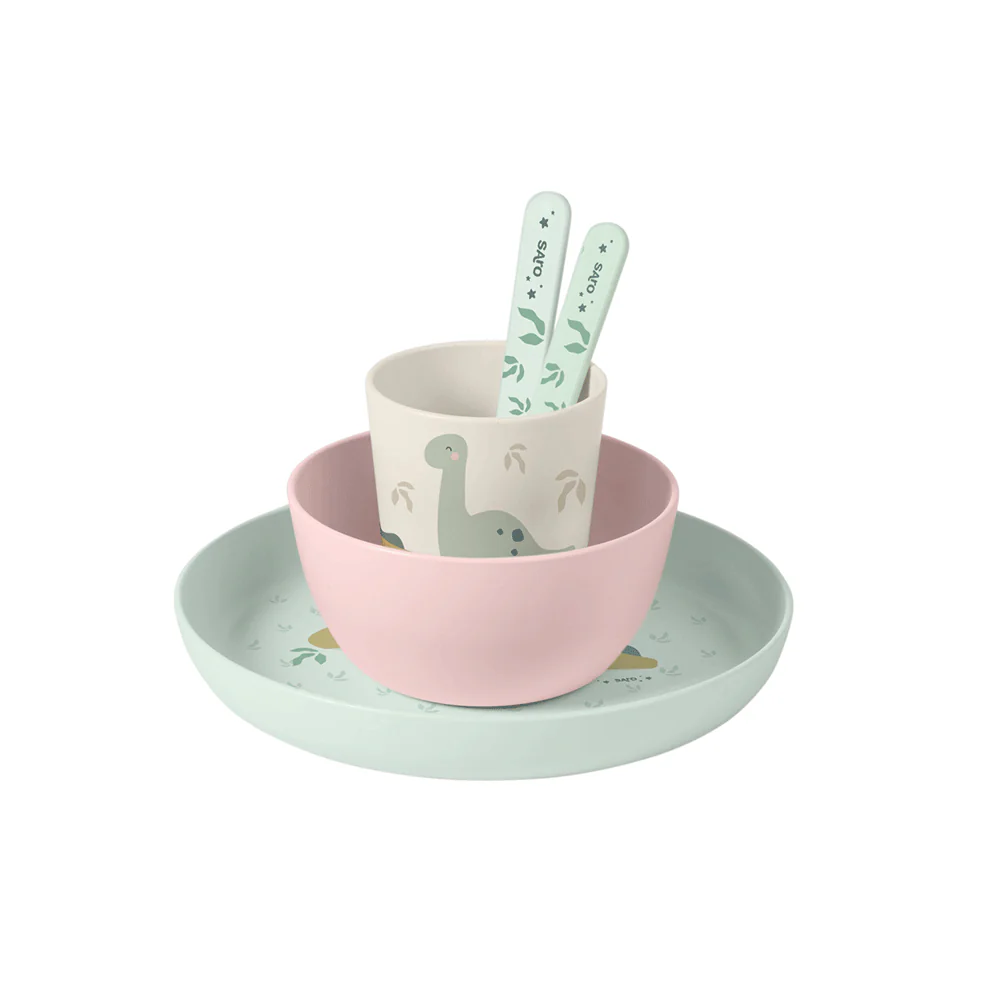 Saro Conjunto de Refeição Wild Dinos