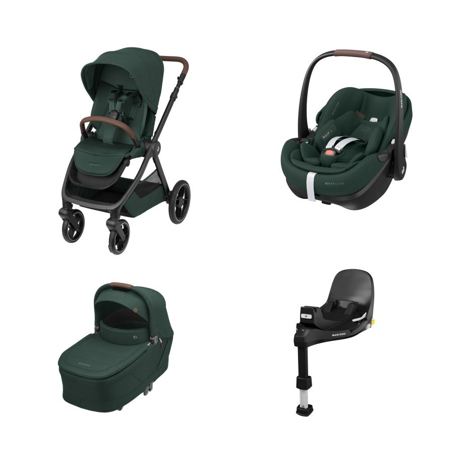 Maxi-Cosi Oxford + Alcofa Sense + Pebble 360º Pro2 + FamilyFix 360 pro