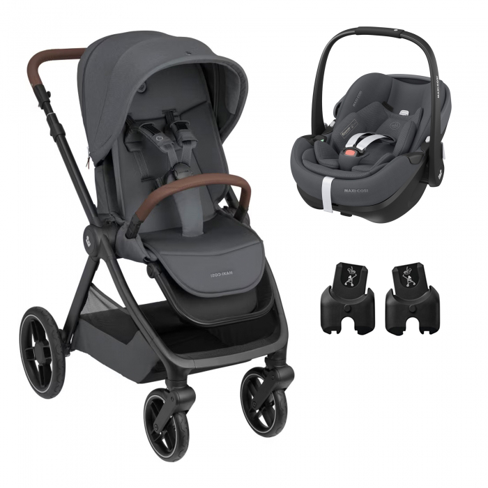 Maxi-Cosi Oxford + Pebble 360º Pro2 + Adaptadores