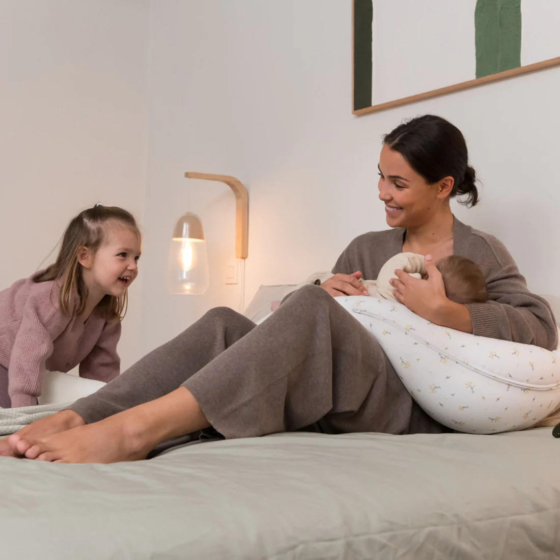 Doomoo Almofada de Amamentação Buddy Flower Amarelo