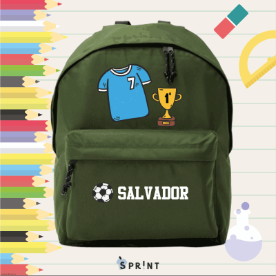 Mochila escolar personalizada