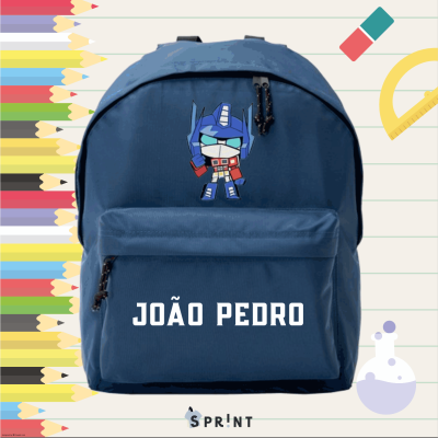 Mochila escolar personalizada