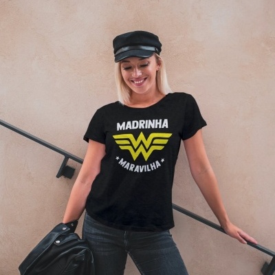 T-Shirt&#x20;Madrinha&#x20;Maravilha