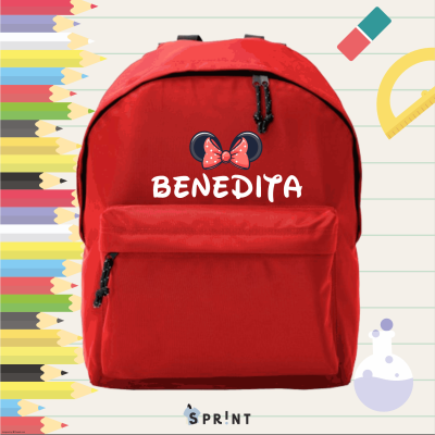 Mochila escolar personalizada