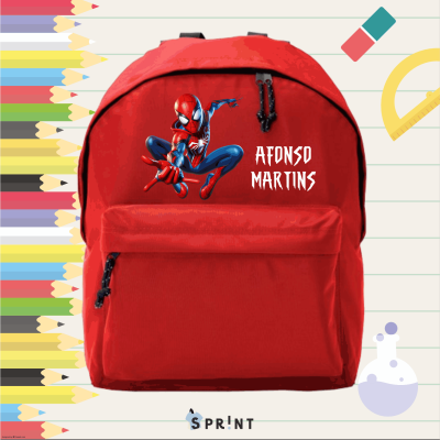 Mochila escolar personalizada