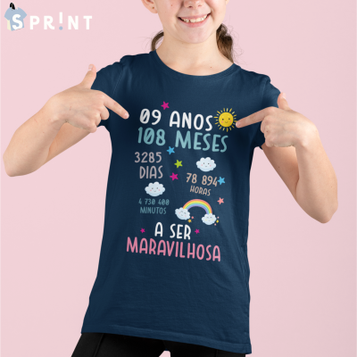 T-Shirt 9 anos
