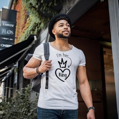 Sweat&#x20;com&#x20;capuz&#x20;I&#x27;m&#x20;her&#x20;King