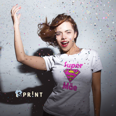 T-Shirt SUPER MÃE