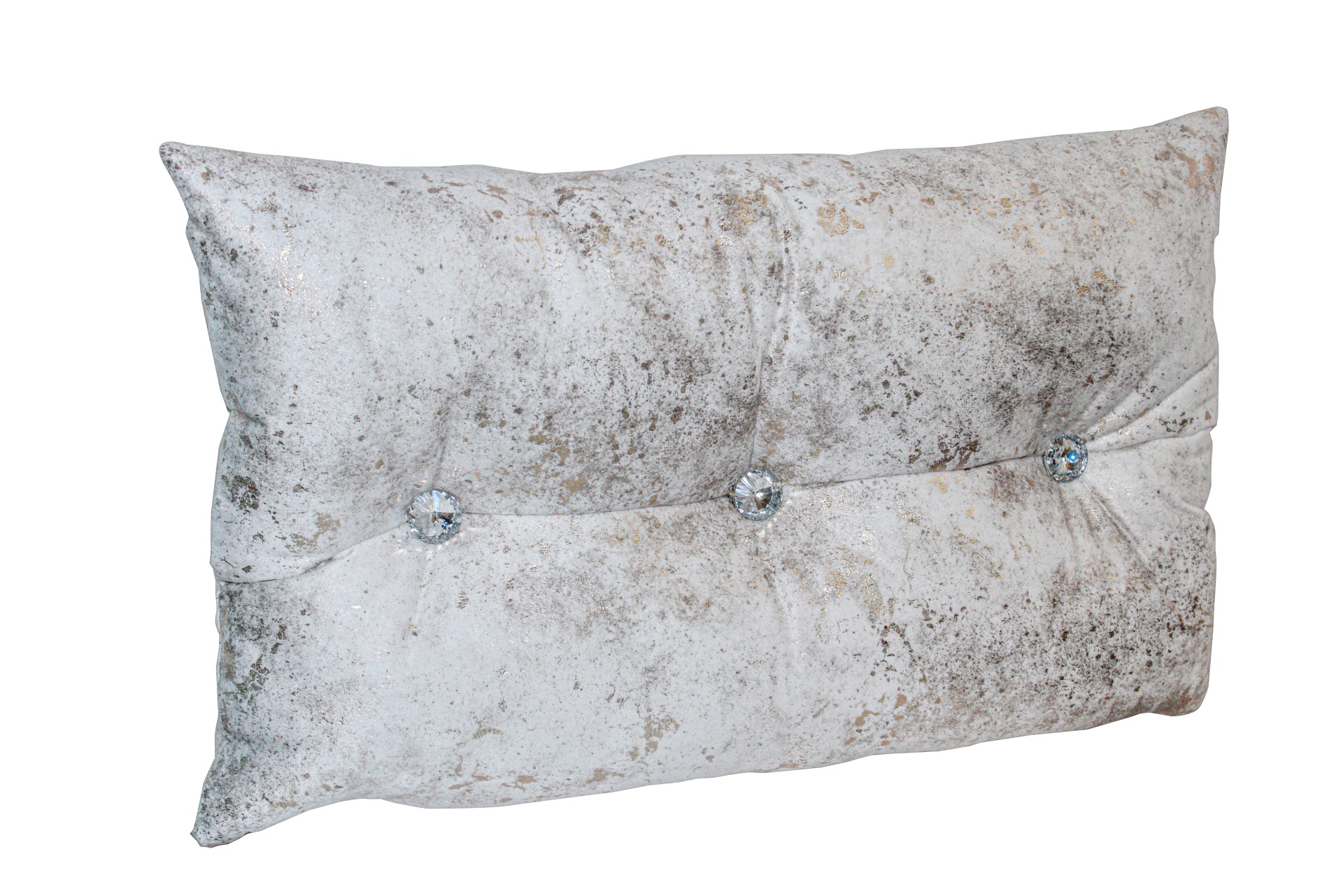 Almofada Porto Gloss Branco/Ouro