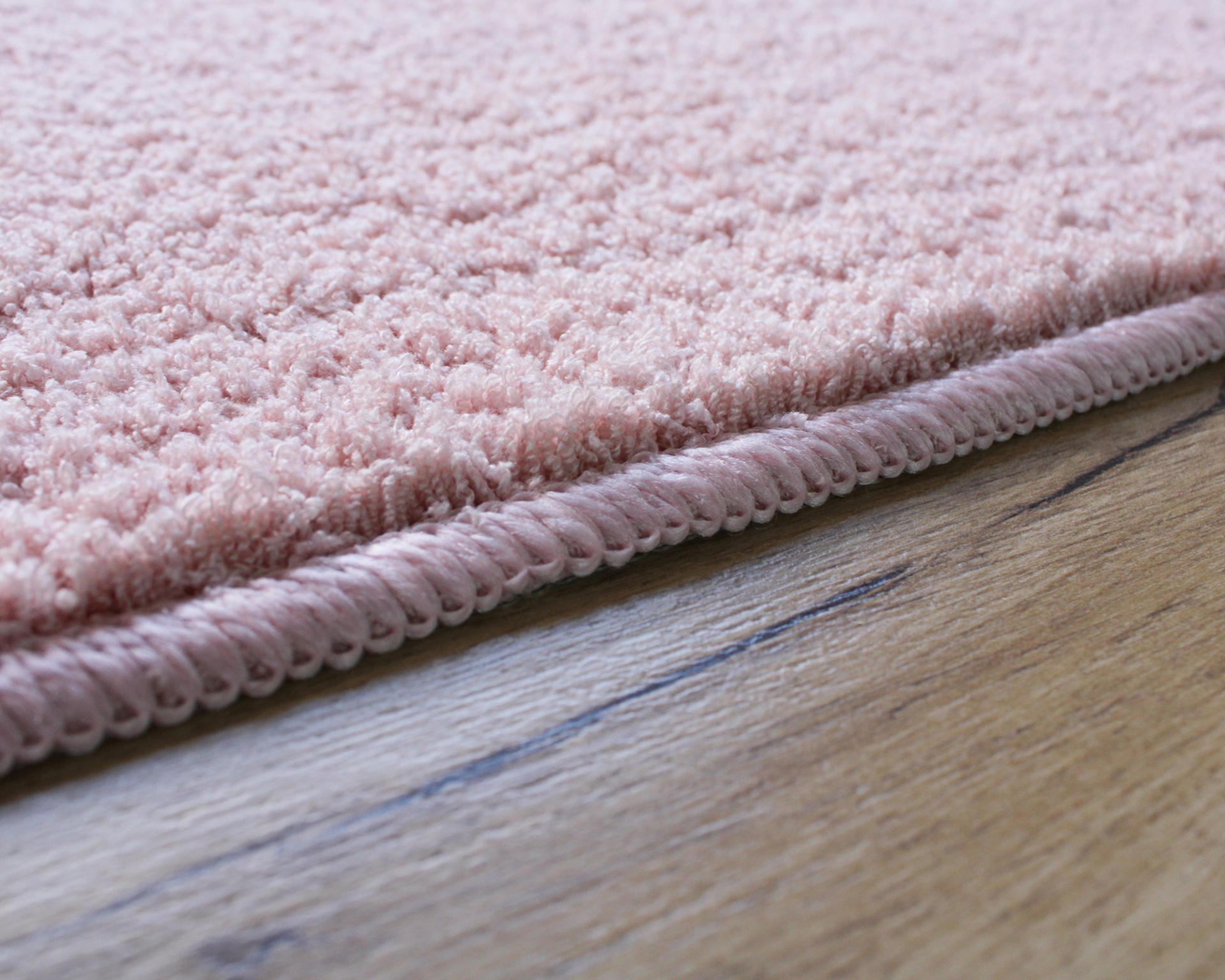 Tapete micro redondo rosa