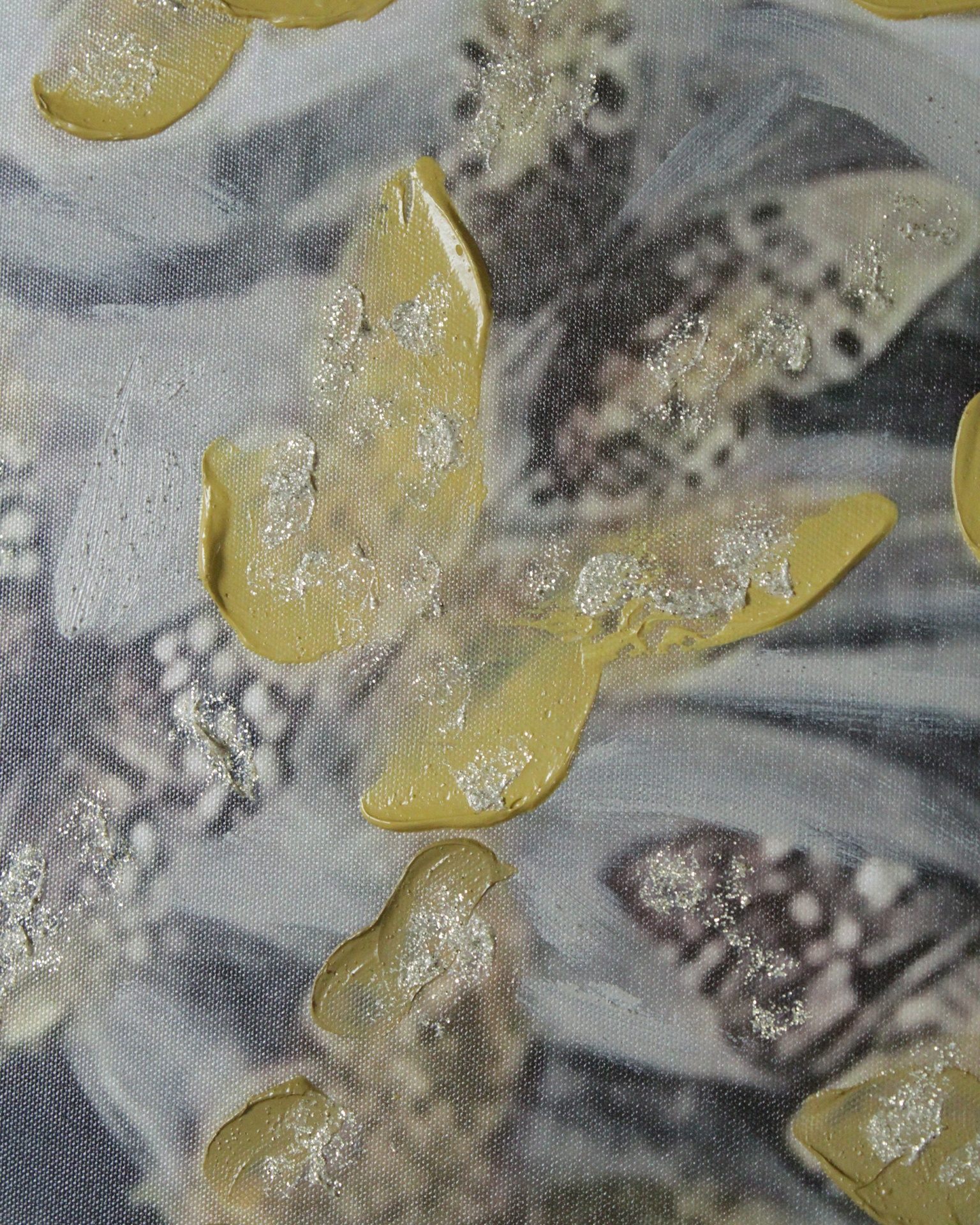 Quadro mulher e borboletas 10