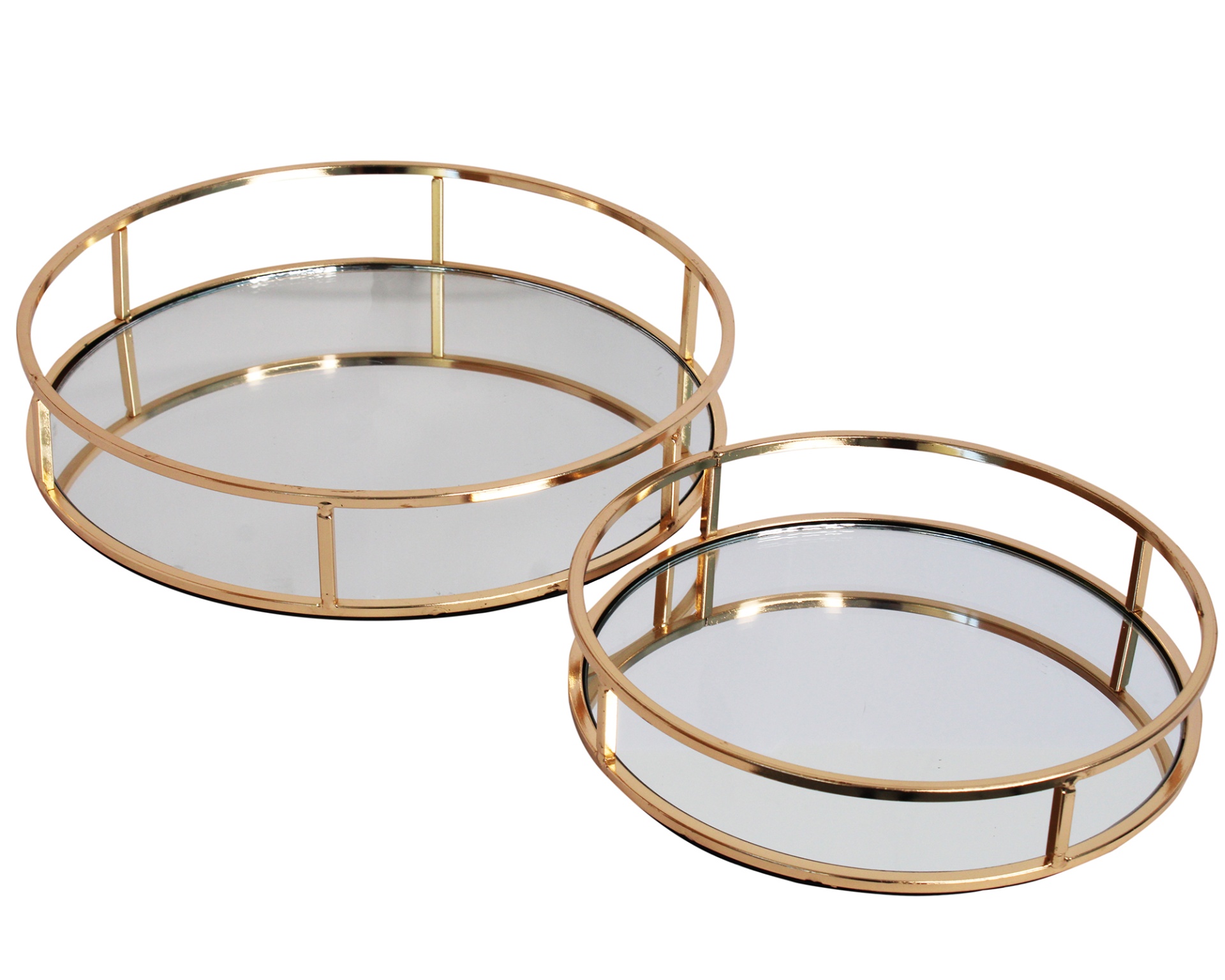 Bandeja Redondo Gold