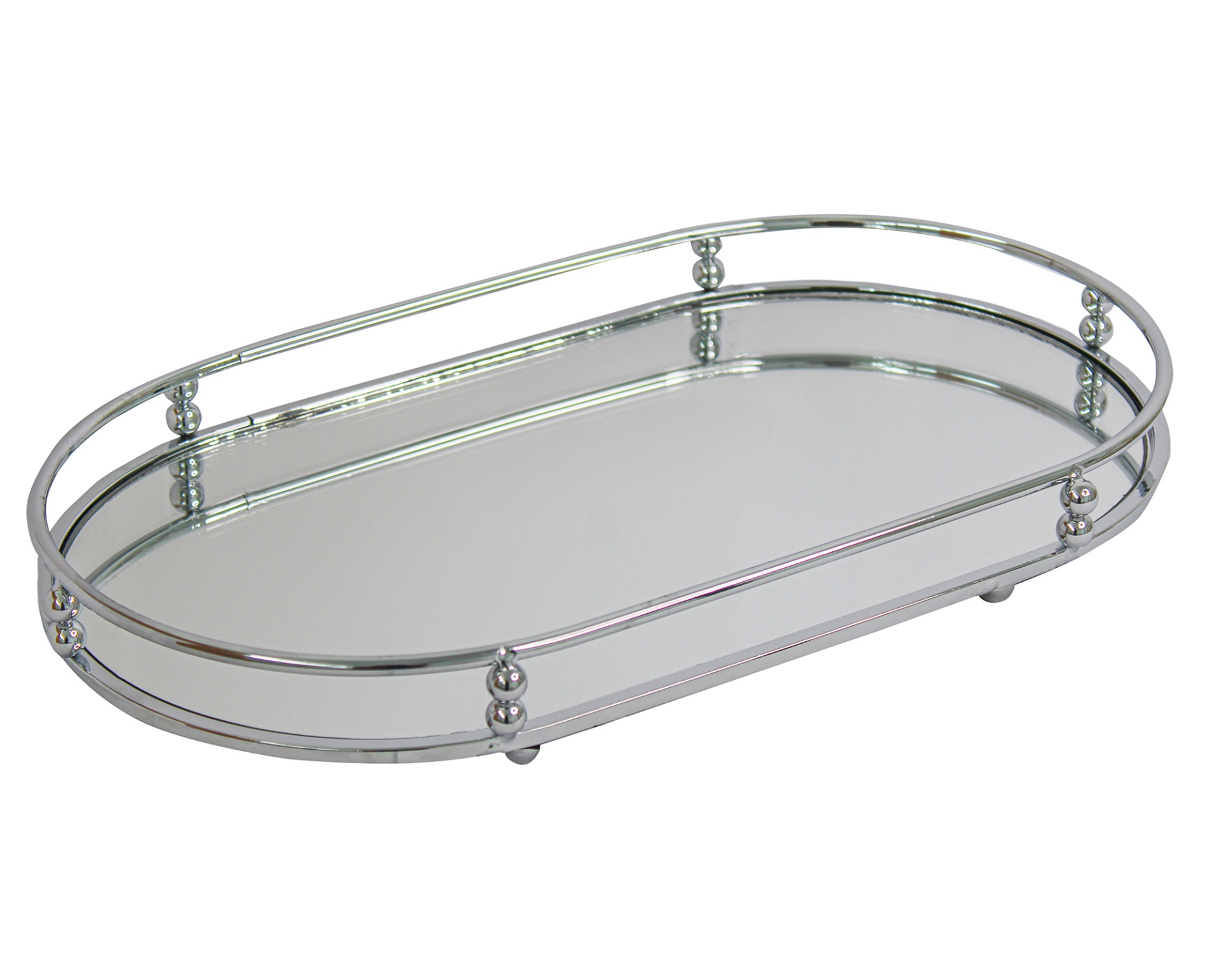 Bandeja Oval Silver