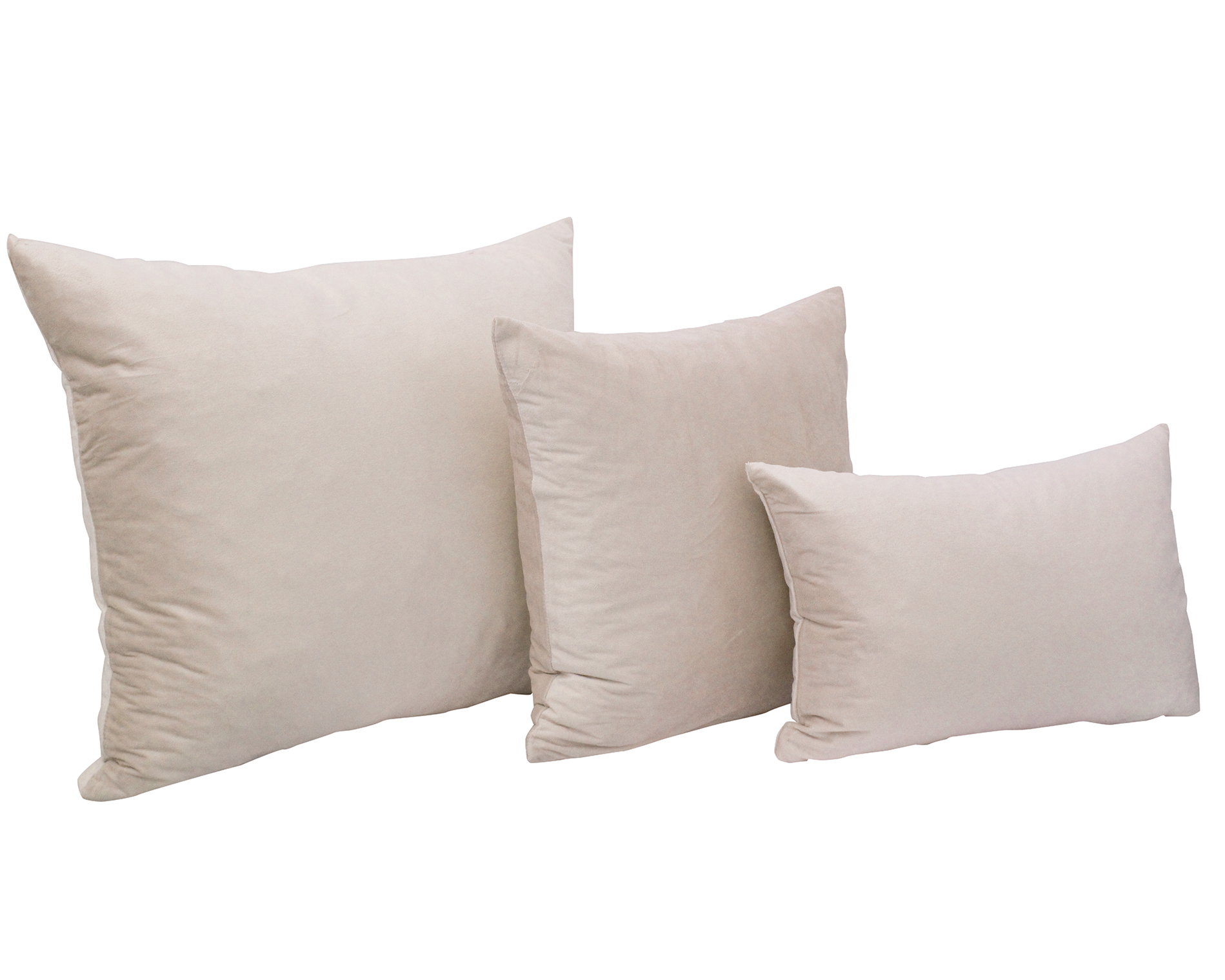 Almofada Cairo veludo Cream