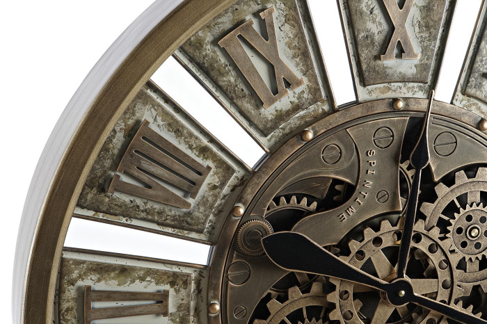 Relógio de parede Ferro