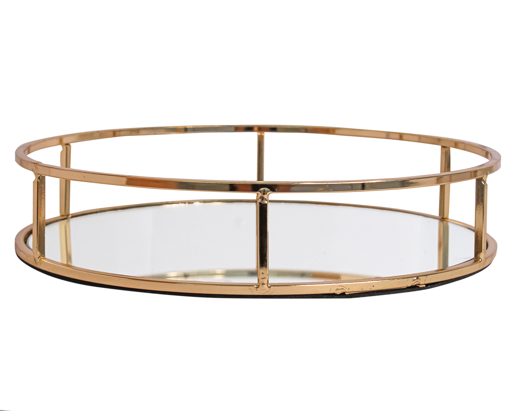 Bandeja Redondo Gold