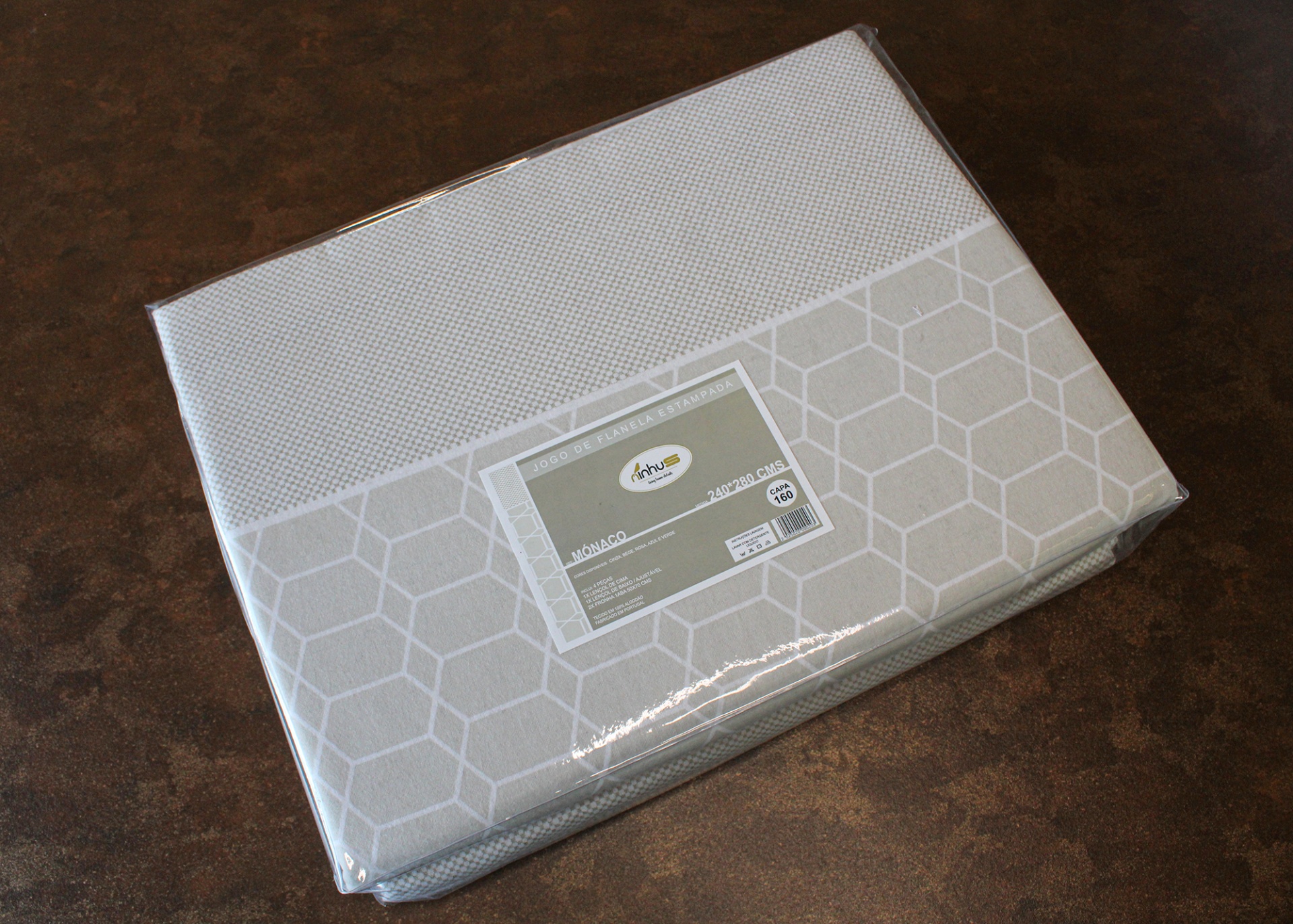 Jogo de cama MONACO 240 Bege