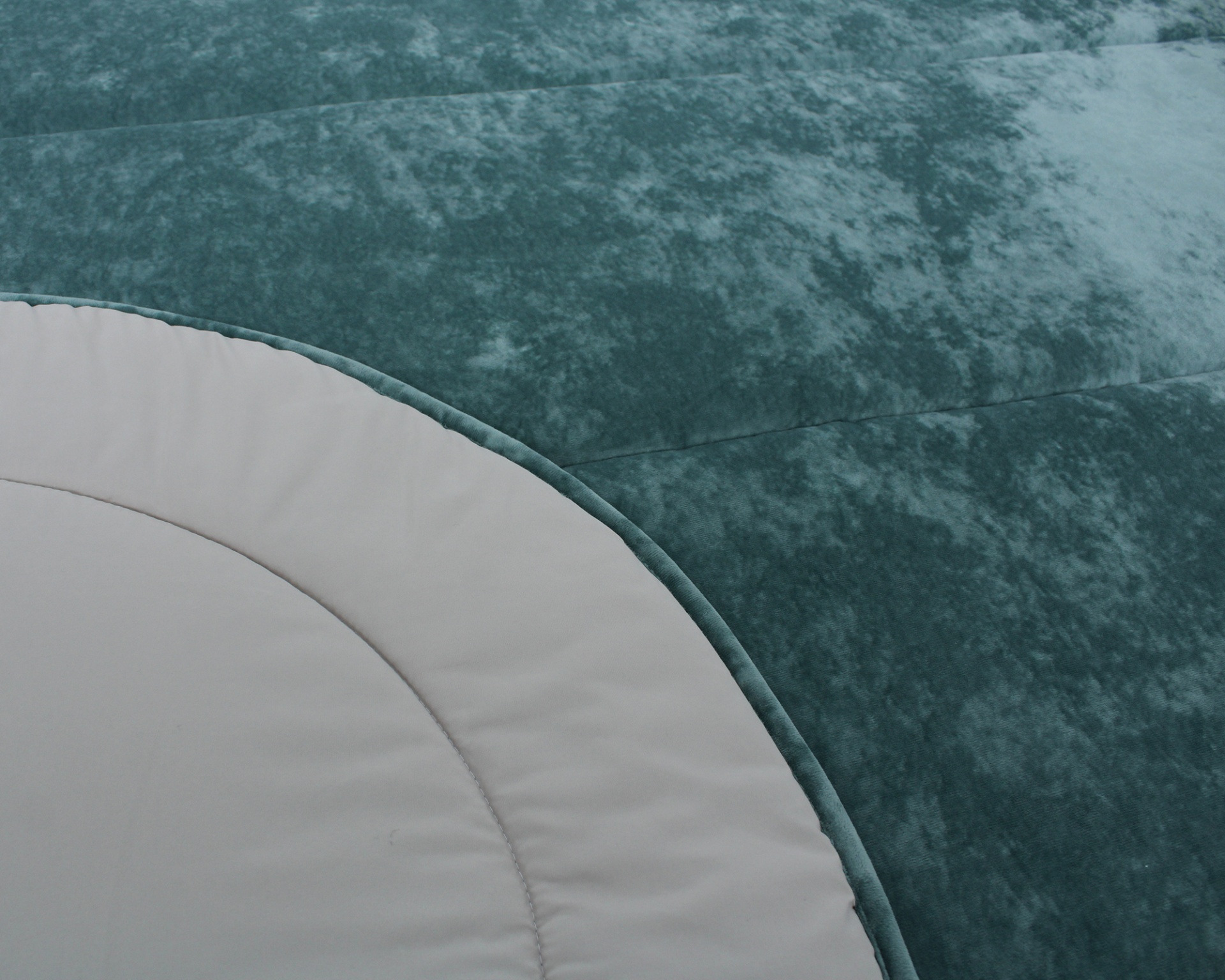 Edredon de veludo Verde