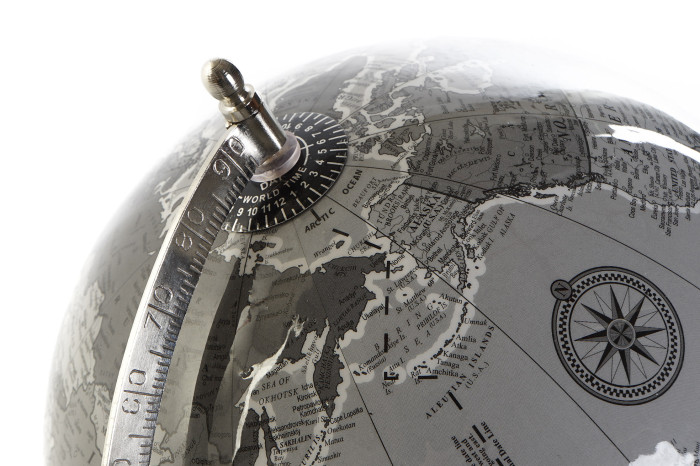 Globo terrestre em PVC