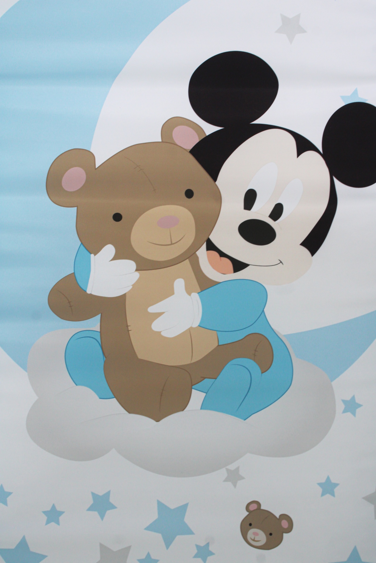 Conjunto berço de bebé Mickey