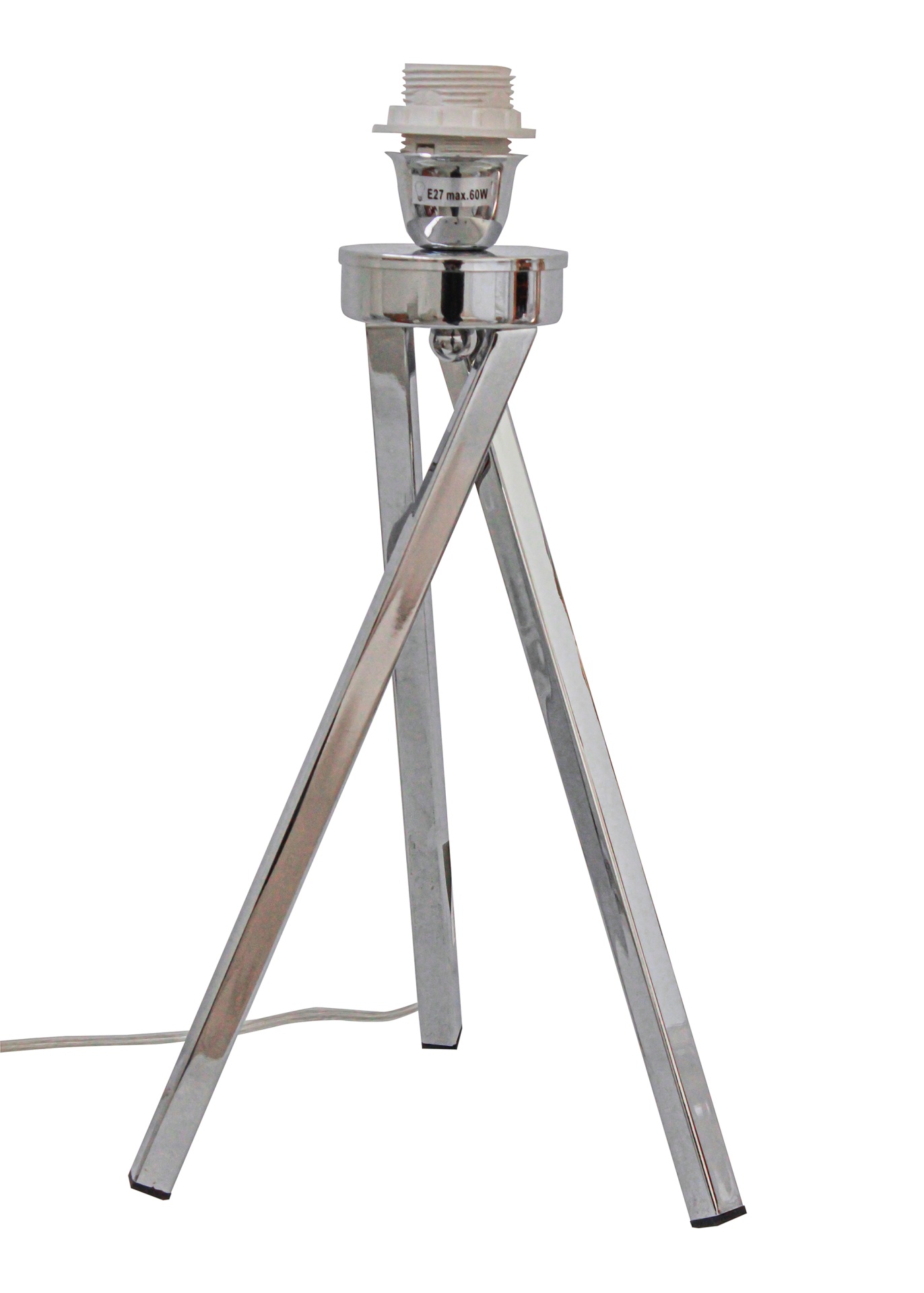 Base Tripé Prateado