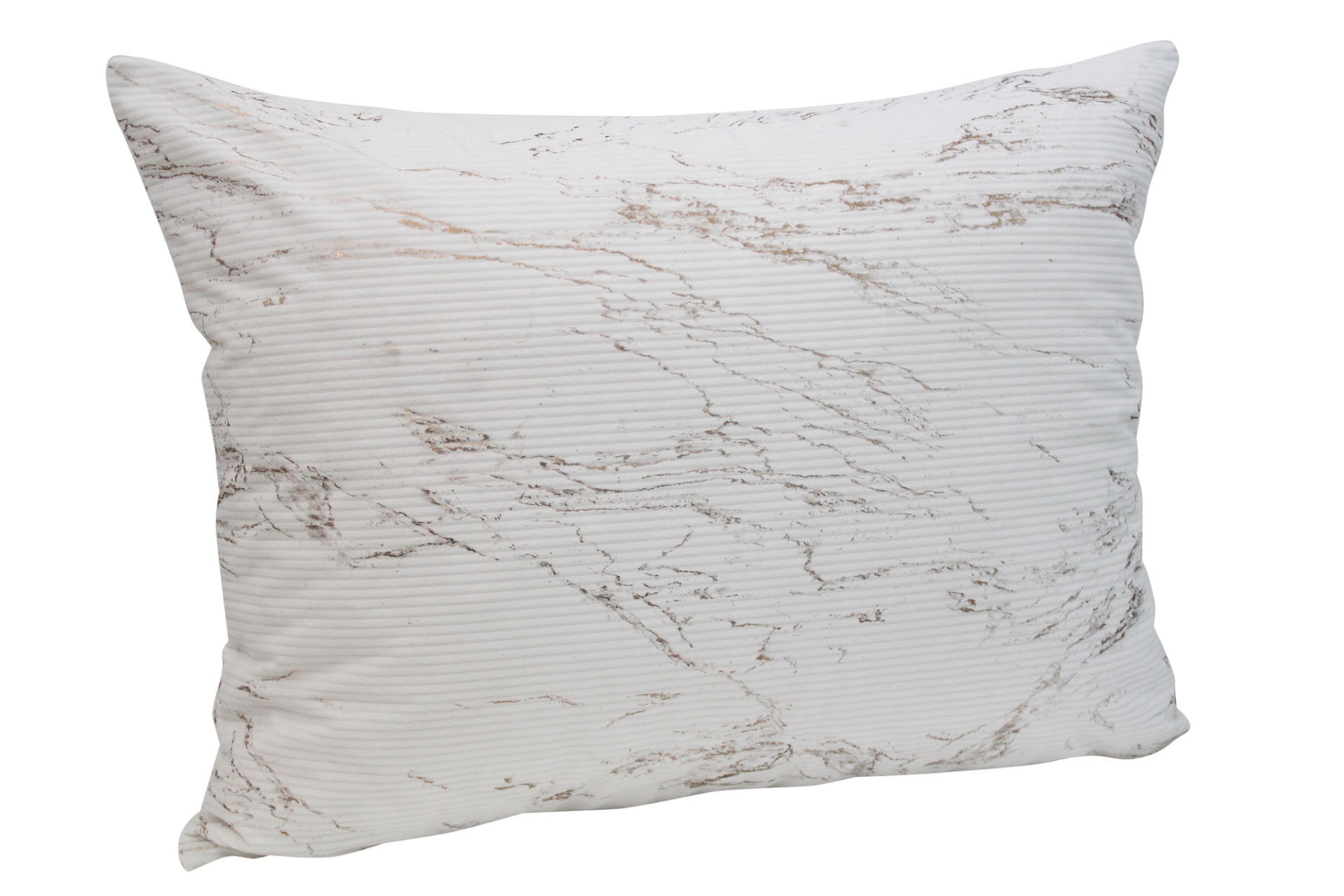 Almofada Aback Teara Branco e Dourado