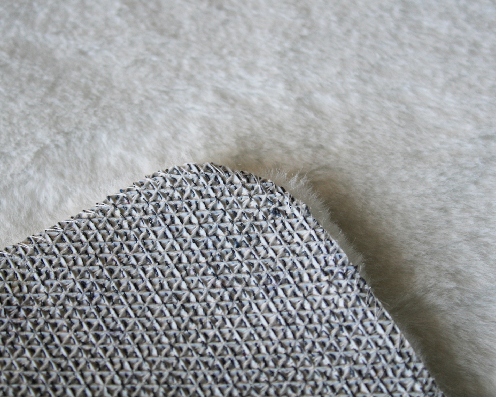 Tapete King Redondo branco