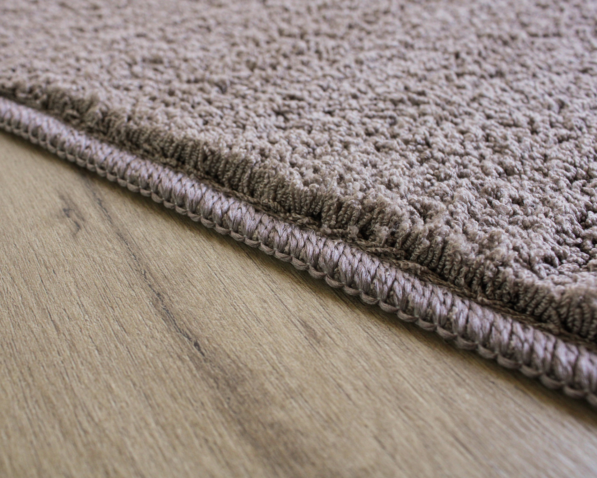 Tapete micro redondo Brown