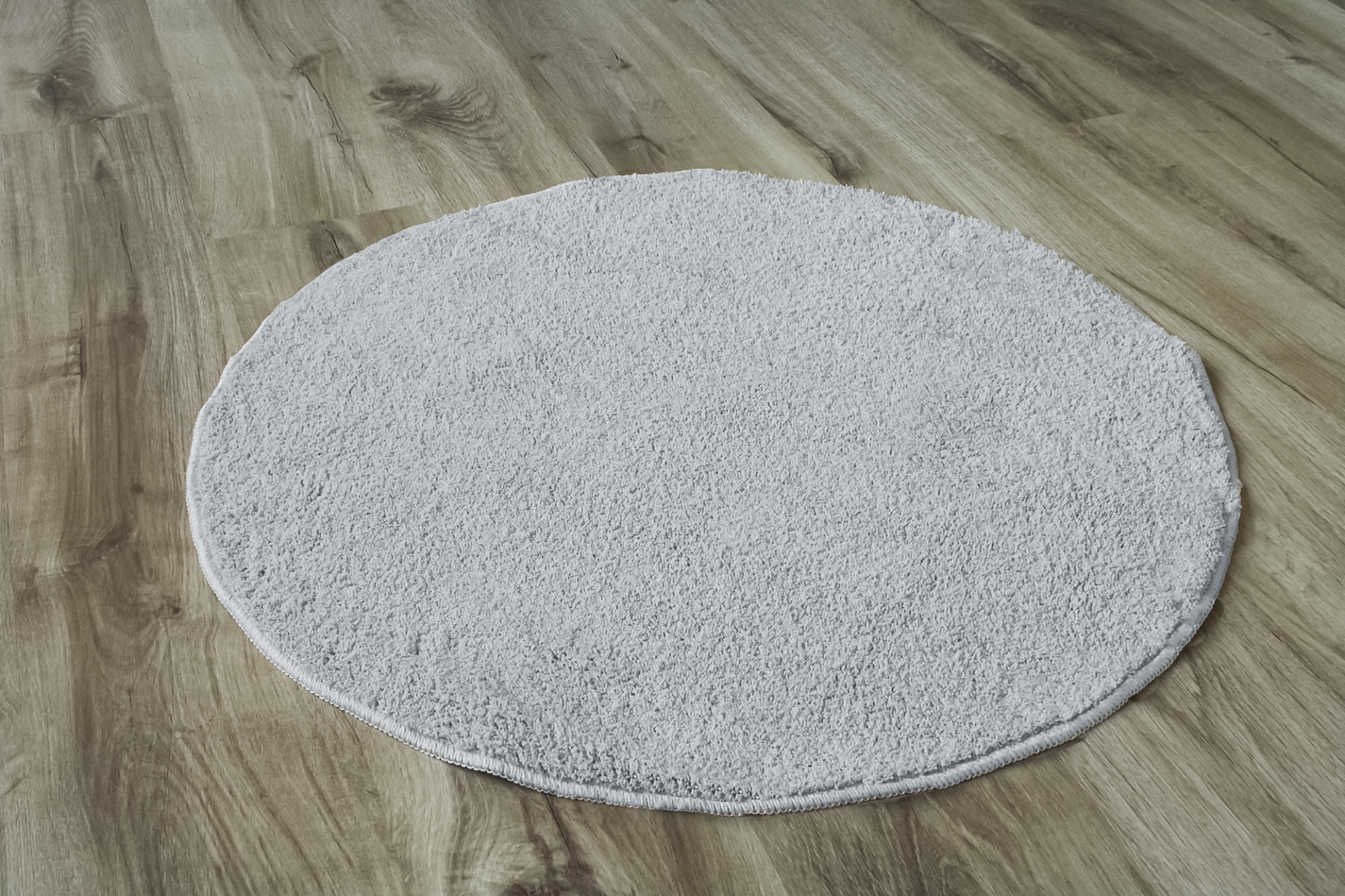 Tapete micro redondo Grey