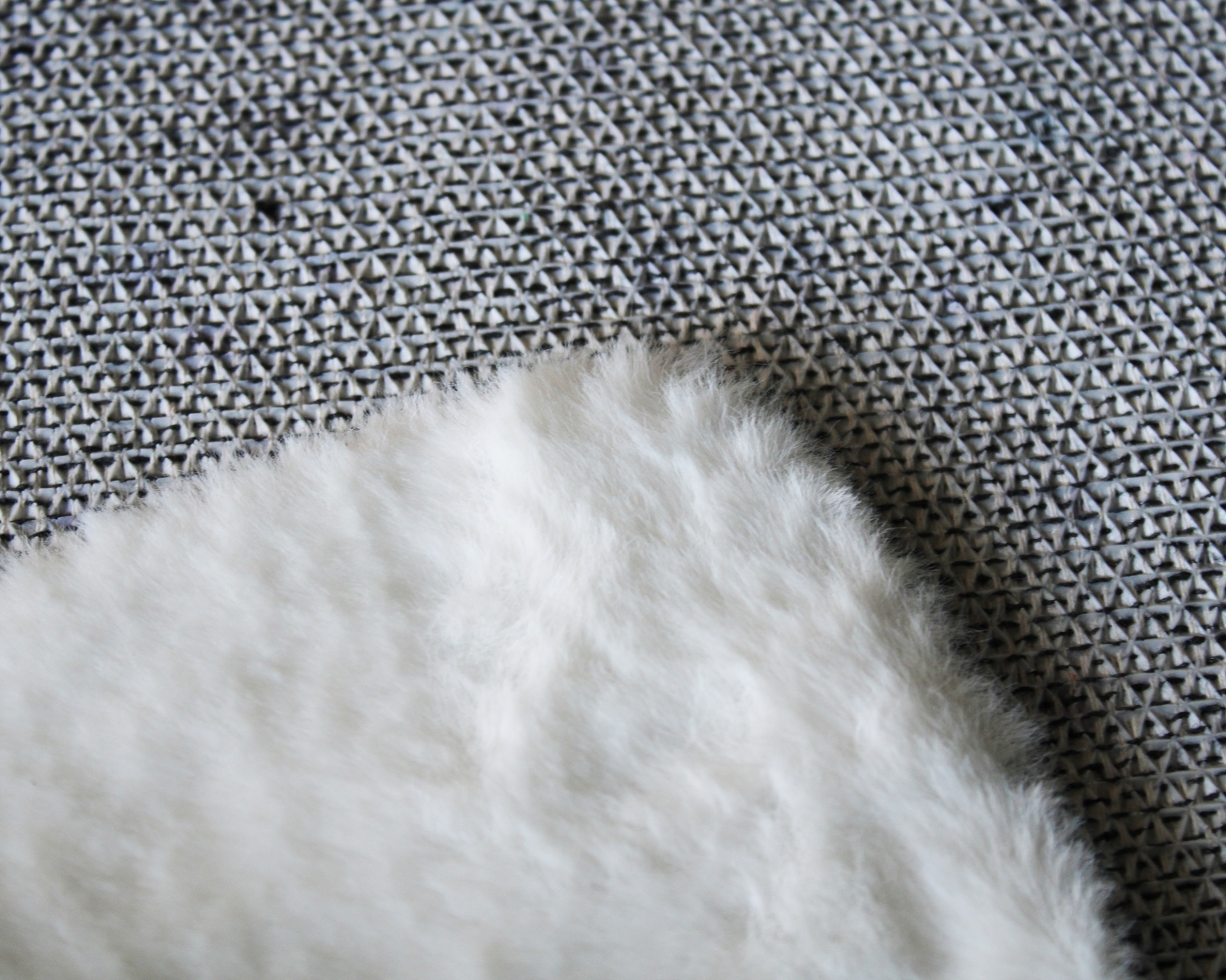 Tapete King Redondo branco