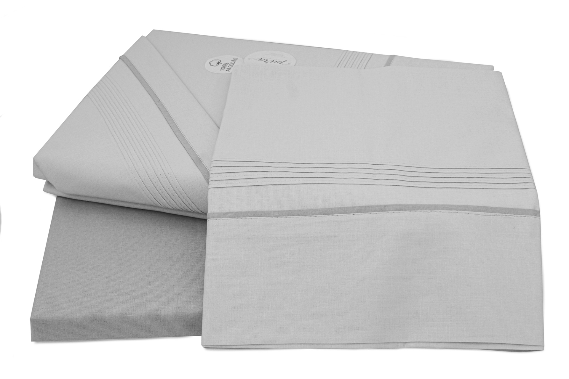 Jogo de cama Safira 240 Cinza