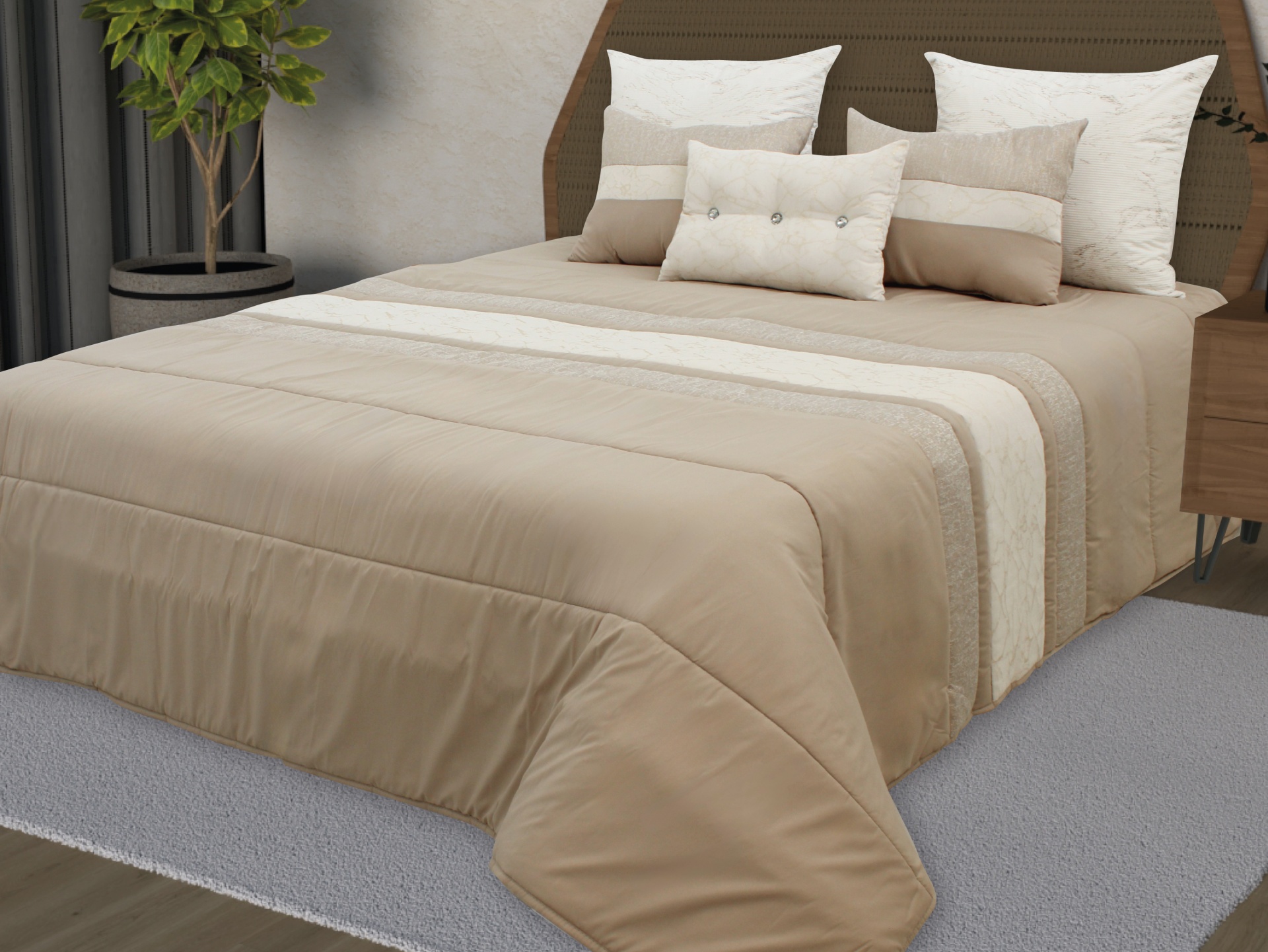 Edredon Laos Luca Taupe