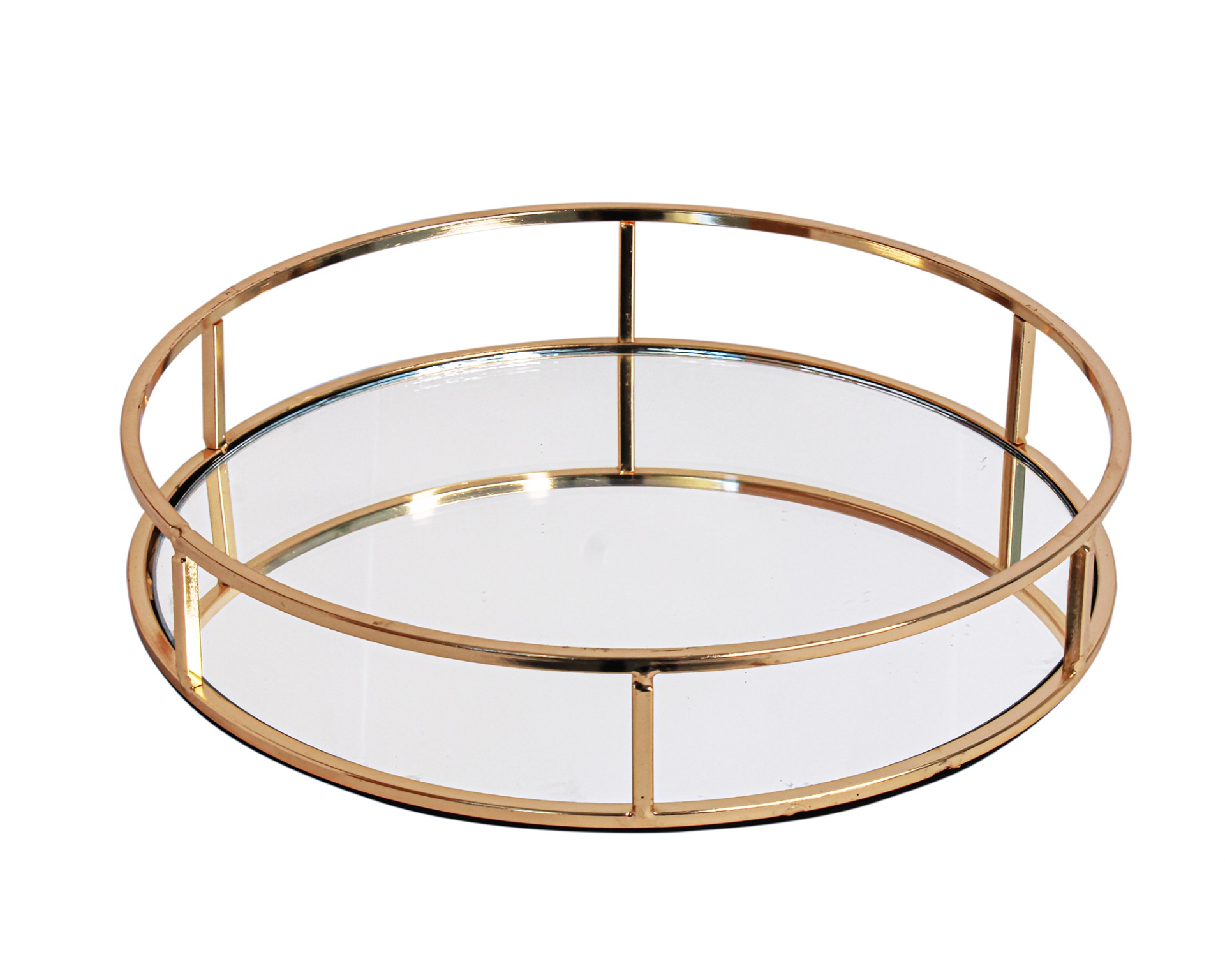 Bandeja Redondo Gold