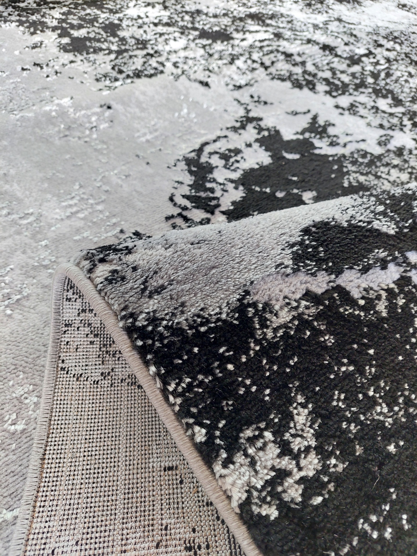 Tapete Sena Grey/Black