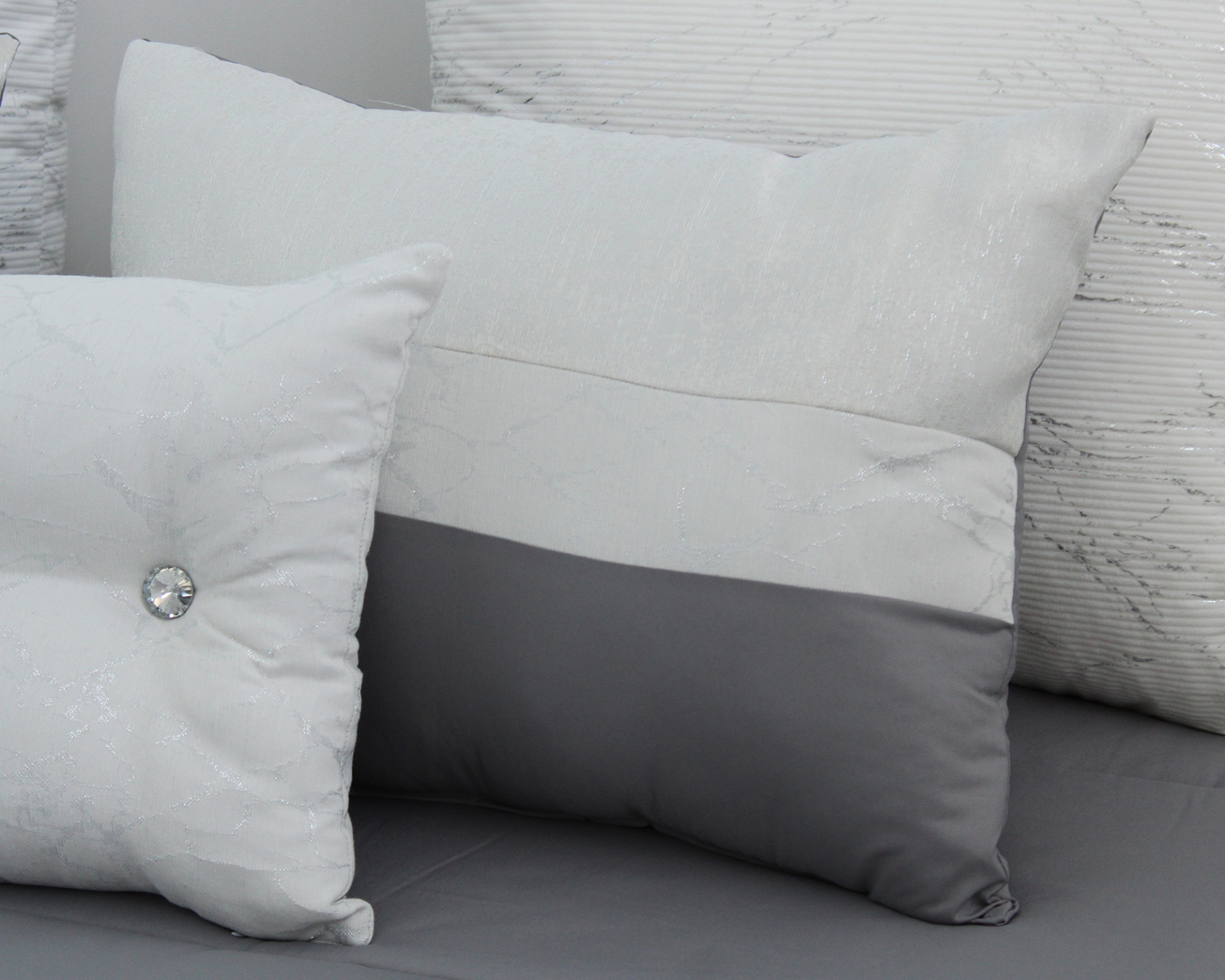 Edredon Laos Luca Antracite